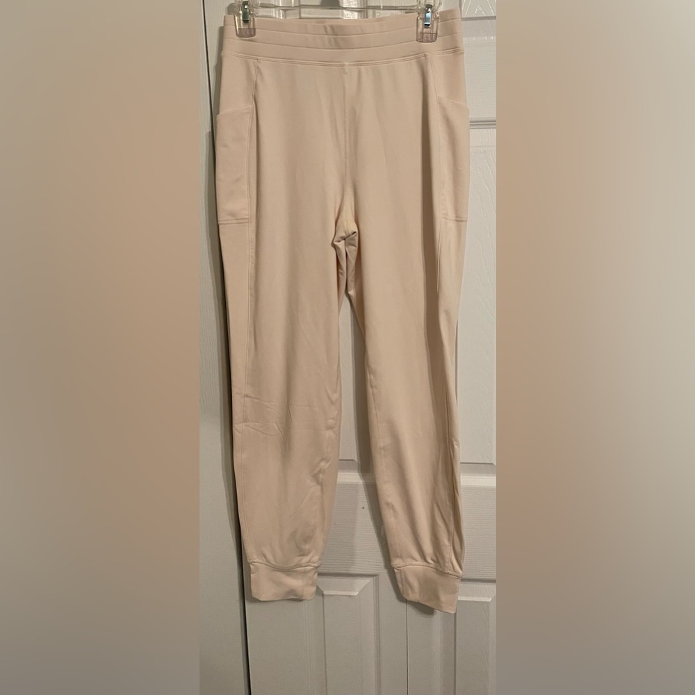 Fabletics Women’s Cream Joggers